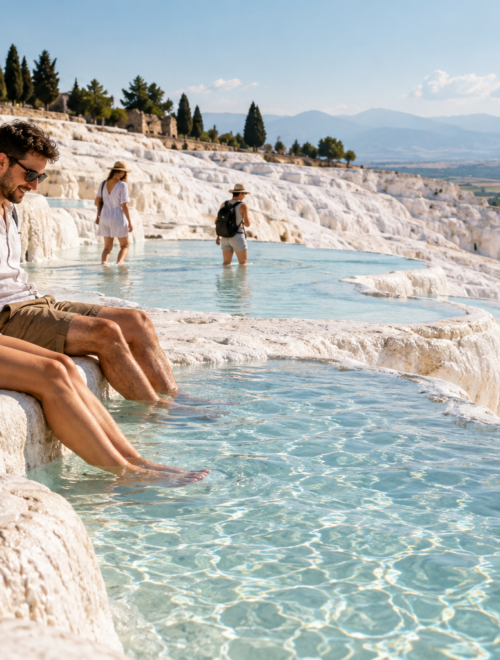 Excursión de Día a Pamukkale desde Estambul con Vuelo
